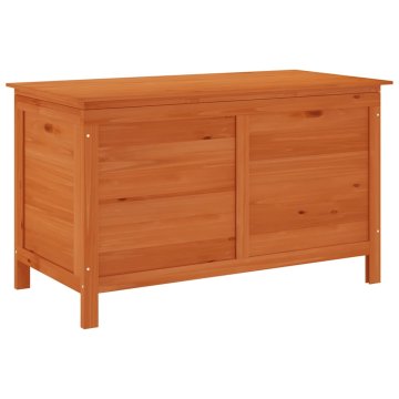 Vidaxl Vrtna škatla za shranjevanje 99x49,5x58,5 cm trden les jelke