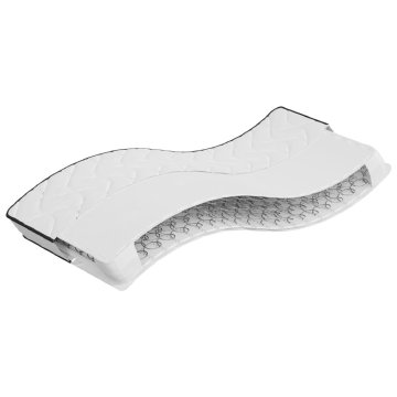 Vidaxl Vzmetnica z bonnell vzmetenjem srednja 70x200 cm