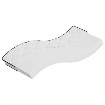 Vidaxl Vzmetnica iz pene srednje mehka 90x190 cm enojna