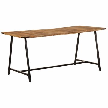 Vidaxl Jedilna miza 160x80x75 cm trden mangov les