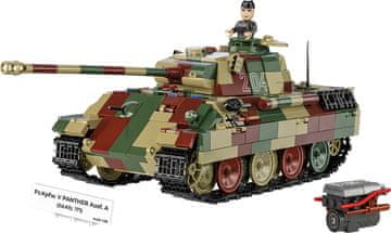 Cobi 2654 Druga svetovna vojna Pz.Kpfw. V PANTHER Ausf. A, 1:28, 1152 k, 1 f