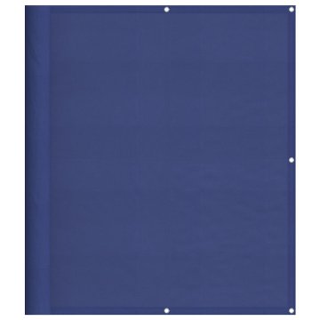 Vidaxl Balkonsko platno modro 120x800 cm 100 % poliestrski oxford
