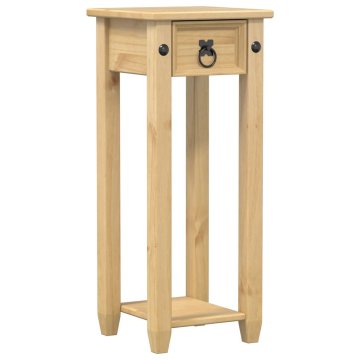 Vidaxl Stojalo za rastline Corona 30x30x73 cm trdna borovina