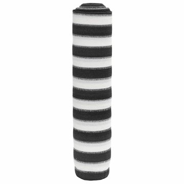 Vidaxl Zaščitna mreža antracit in bela 2x25 m HDPE 150 g/m²