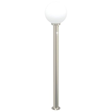 Vidaxl Stebriček s senzorjem 120 cm nerjaveče jeklo IP44