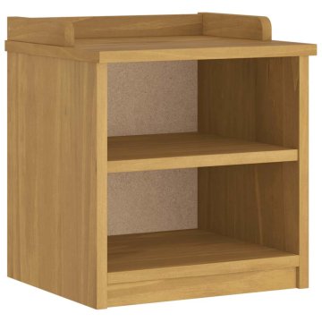 Vidaxl klop v preddverju "SANDNES" 45x40x50 cm masivni les bor