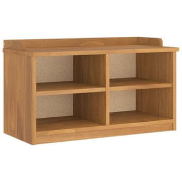 Vidaxl klop v preddverju "SANDNES" 87x40x50 cm masivni les bor