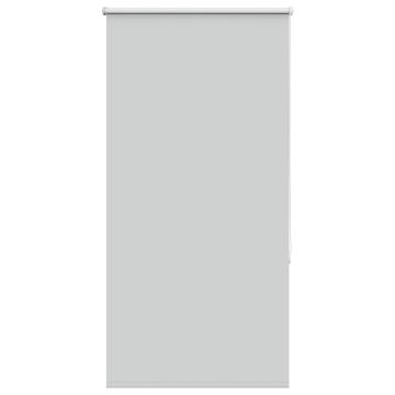 Vidaxl Rolo zatemnjena svetlo siva 80x130 cm tkanina širina 75,7 cm