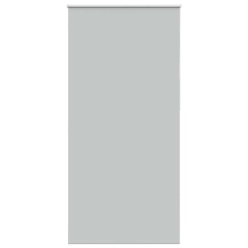 Vidaxl Rolo zatemnjena svetlo siva 100x230 cm tkanina širina 95,7cm