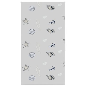 Vidaxl Rolo zavesa za prho 130x240 cm širina tkanine 126 cm