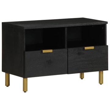 Vidaxl TV omarica črna 70x33x46 cm iz umetnega lesa