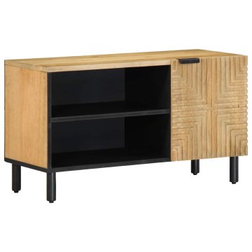 Vidaxl TV omarica rjava 80x31,5x46 cm masivni les Mango
