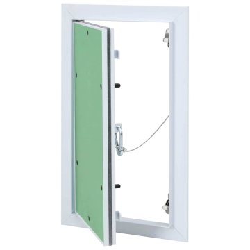 Vidaxl Dostopna enota Zelena in srebrna 30 x 55 cm