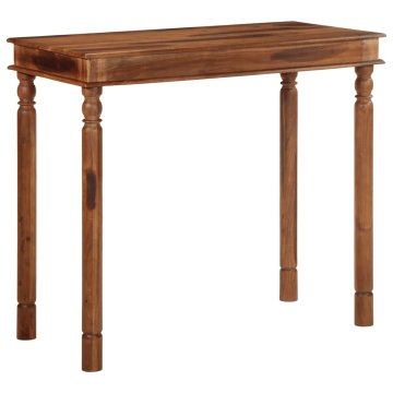 Vidaxl barska miza 120x60x107 cm masivni les akacija