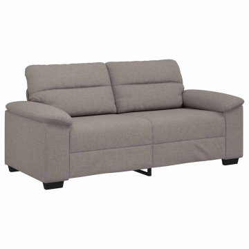 Vidaxl Dvosed kavč taupe 180x81x84 cm blago