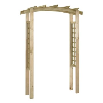 Vidaxl Vrtni obok 150x60x210 cm lesen
