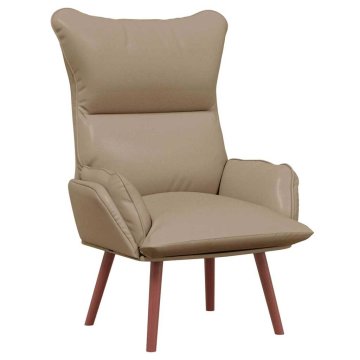 Vidaxl fotelj Kapučino 69 x 74 x 93 cm Umetno usnje
