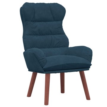 Vidaxl fotelj Modra 69 x 74 x 93 cm Žamet