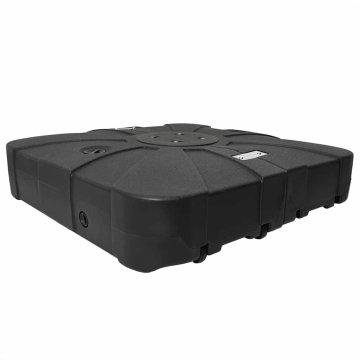 Vidaxl Podstavek za samostojni dežnik 150kg Črna