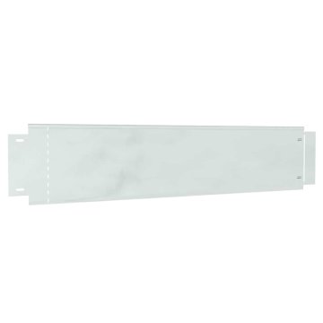 Vidaxl Ogrodje za trato 100 x 20 x 0.07 cm Cinkana Jeklina