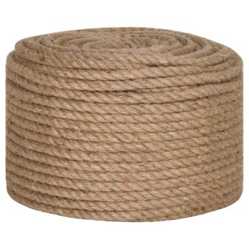 Vidaxl Vrv iz jute 10 kos 20 mm 100 m Naravna 100% Tossa jute