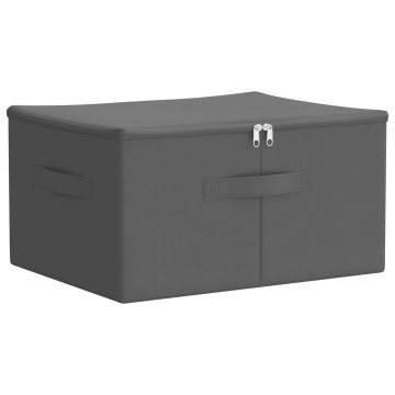 Vidaxl Shranjevalna škatla Netkano blago 43 x 34 x 23 cm 33,6 L