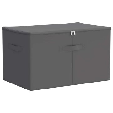 Vidaxl Shranjevalna škatla Netkano blago 55 x 35 x 32 cm 61,6 L
