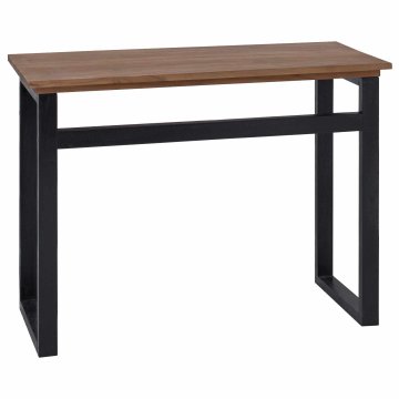 Vidaxl Miza Naravna Trden tikov les 100 x 45 x 75cm