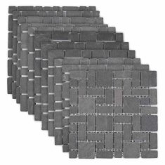 Vidaxl Mozaik ploščice Siva 30 x 30 cm Marmor