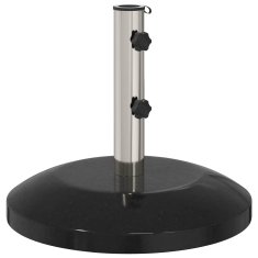 Vidaxl Osnova za platno s premerom 40-50 mm 26,75 kg Črna
