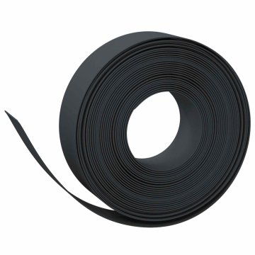 Vidaxl Vrtne vilice 25 m 15 cm PE Črna