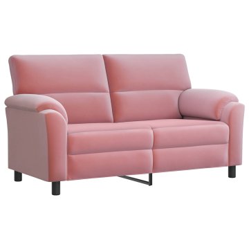 Vidaxl Kavč Roza 174 x 85 x 93 cm Žamet