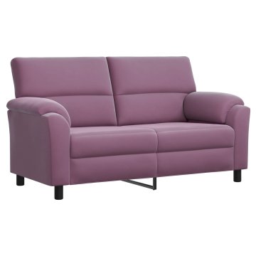 Vidaxl Kavč Vijolična 174 x 85 x 93 cm Žamet