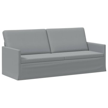 Vidaxl 3-sedna sofa Svetlo siva 190 x 81 x 82 cm Blago