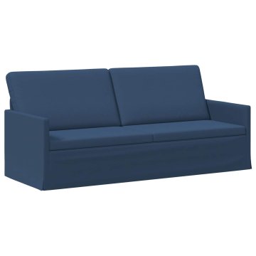 Vidaxl 3-sedna sofa Modra 190 x 81 x 82 cm Blago