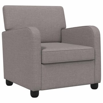 Vidaxl Fotelj Taupe Blago