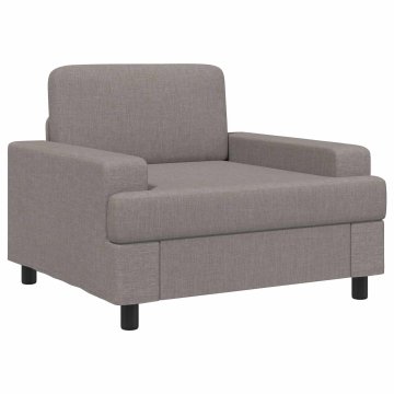 Vidaxl Fotelj Taupe Blago