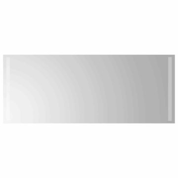 Vidaxl LED kopalniško ogledalo z ogledalom Transparentno 100 x 40 cm