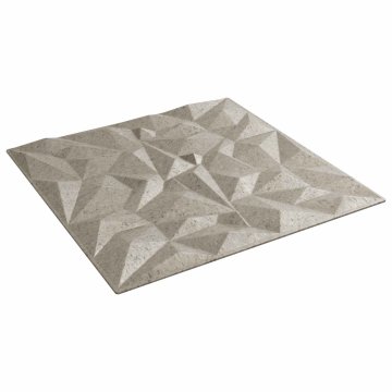 Vidaxl Stenske plošče 12 kos 50 x 50 cm Amethyst Betonski XPS Pena