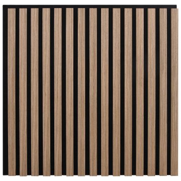 Vidaxl Stenske plošče 8 kos 60,5 x 60 cm Rjava