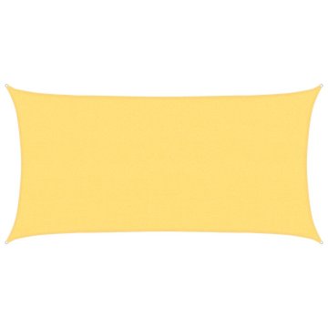 Vidaxl Senčno Jadro HDPE Pravokotno 2x4 m Bež Barve