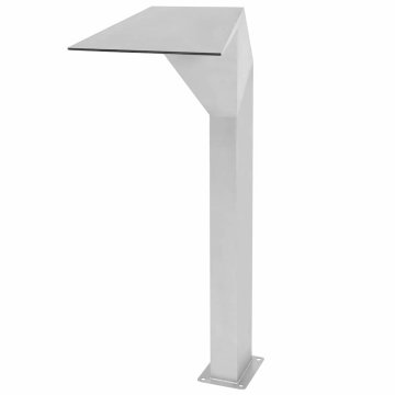 Vidaxl Vodni slap za bazen iz nerjavečega jekla 50x30x90 cm srebrn