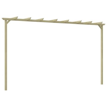 Vidaxl Vrtna pergola impregnirana borovina 360x200x60 cm