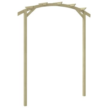 Vidaxl Vrtna pergola impregnirana borovina 180x210x40 cm