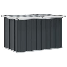Vidaxl Vrtna škatla za shranjevanje antracitna 109x67x65 cm