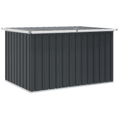 Vidaxl Vrtna škatla za shranjevanje antracitna 150x101x91 cm