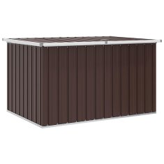 Vidaxl Vrtna škatla za shranjevanje rjava 150x101x91 cm