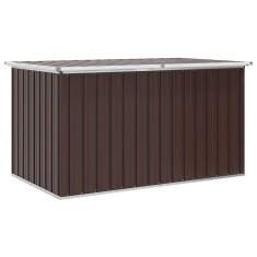 Vidaxl Vrtna škatla za shranjevanje rjava 171x99x93 cm
