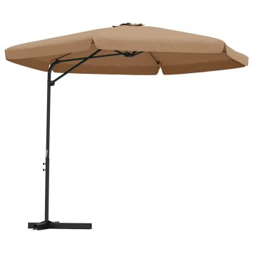 Vidaxl Zunanji senčnik z jeklenim drogom 300 cm