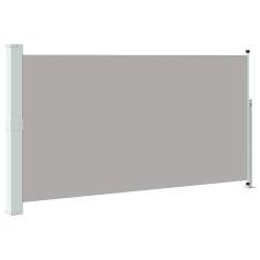 Vidaxl Zložljiva stranska tenda za teraso 170x300 cm siva